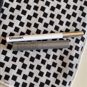 Mascara and eyebrow pen